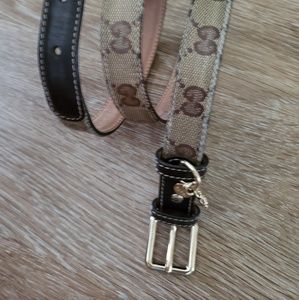 Gucci womens belt, size 32, 3/4 inch belt